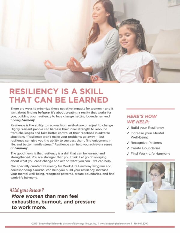 Building Resiliency for Work-Life Harmony - Image 3