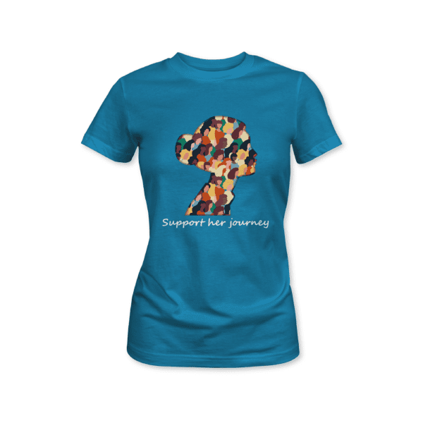 Support her journey t-shirt